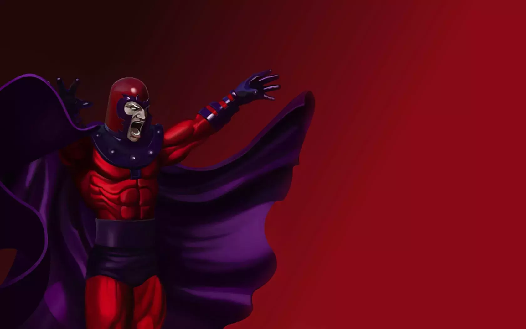 Awesome Magneto Digital Painting Case Study by Eric Vasquez