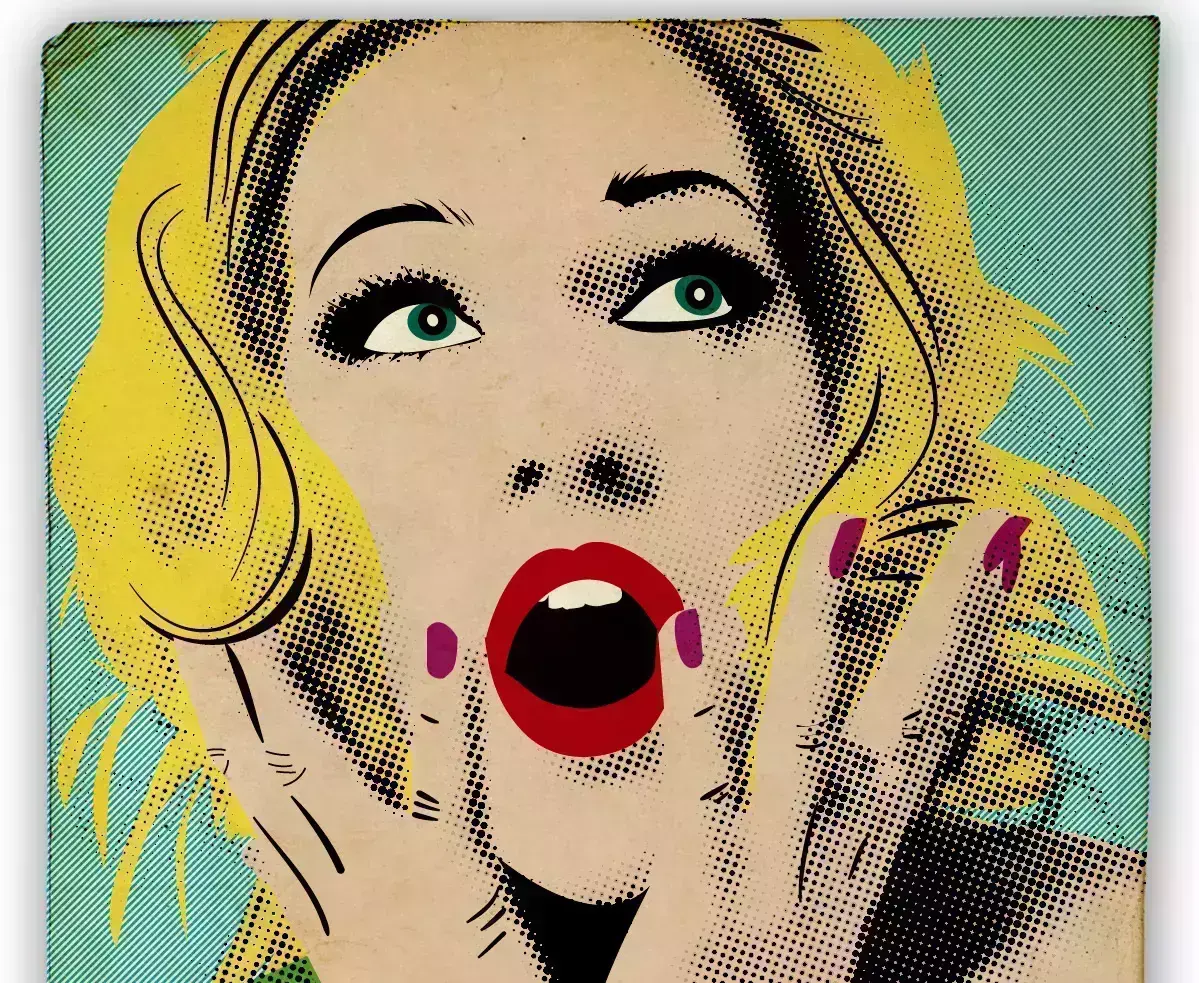 Simple Roy Lichtenstein Style in Illustrator and Photoshop