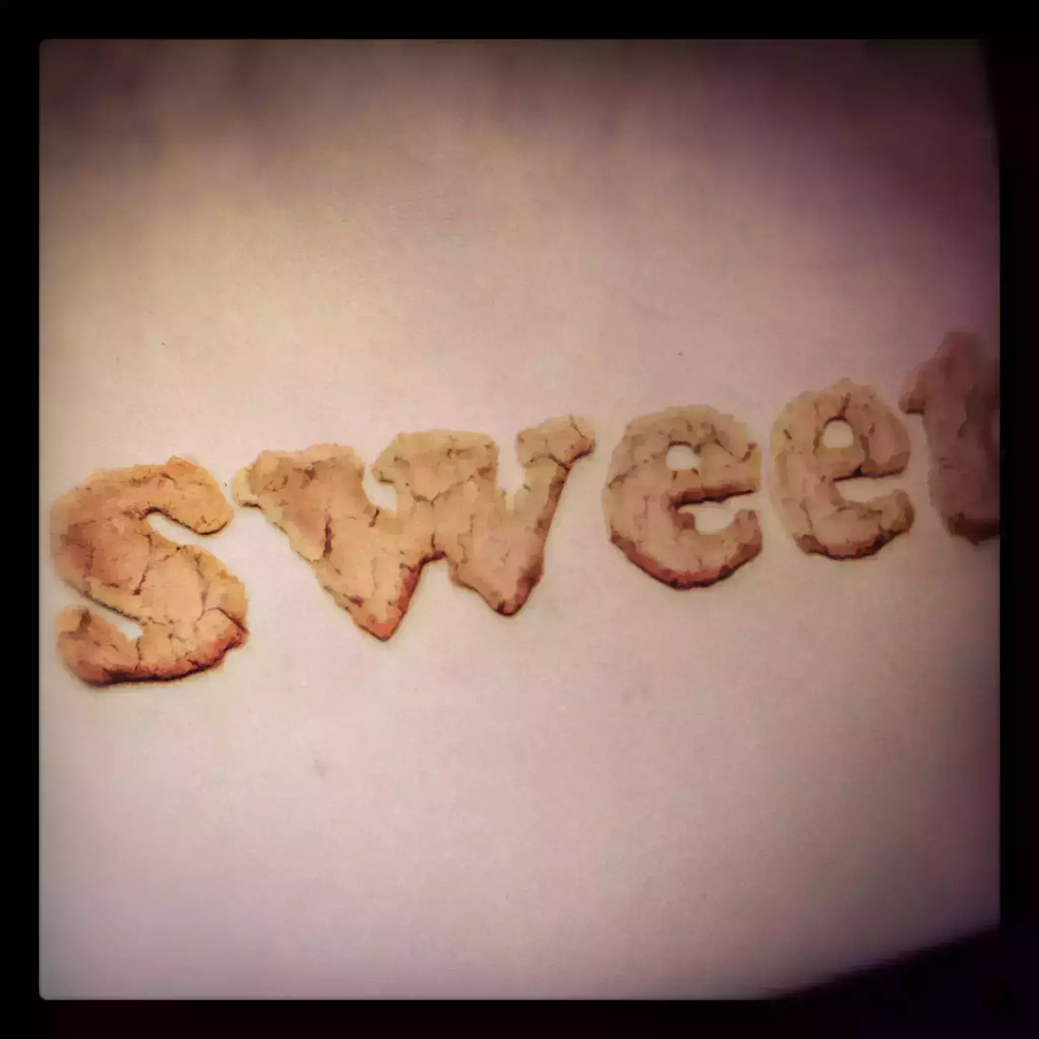 Sweet Cookies Typography in Pixelmator