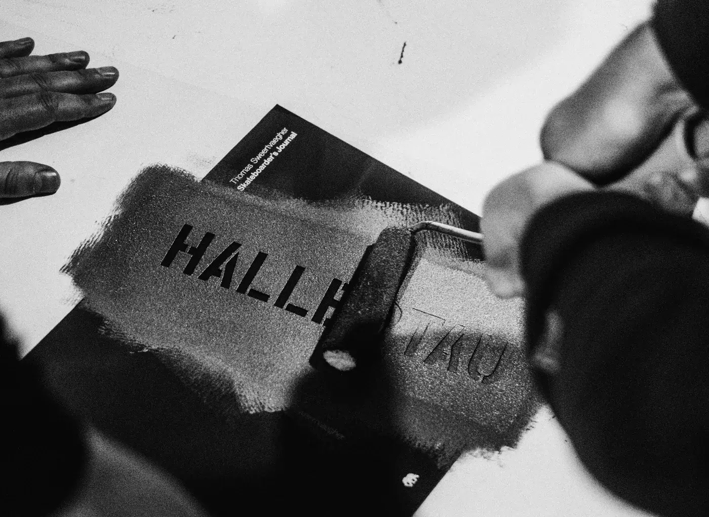 A Skateboarder's Journal Book Cover Design Process