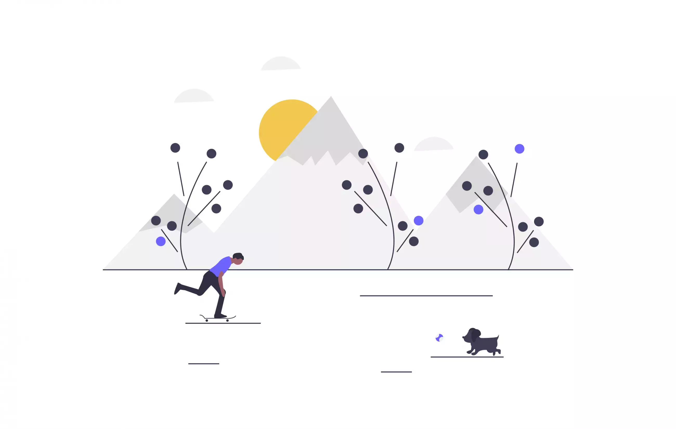 unDraw, open-source illustrations built-in SVG, free and without attribution