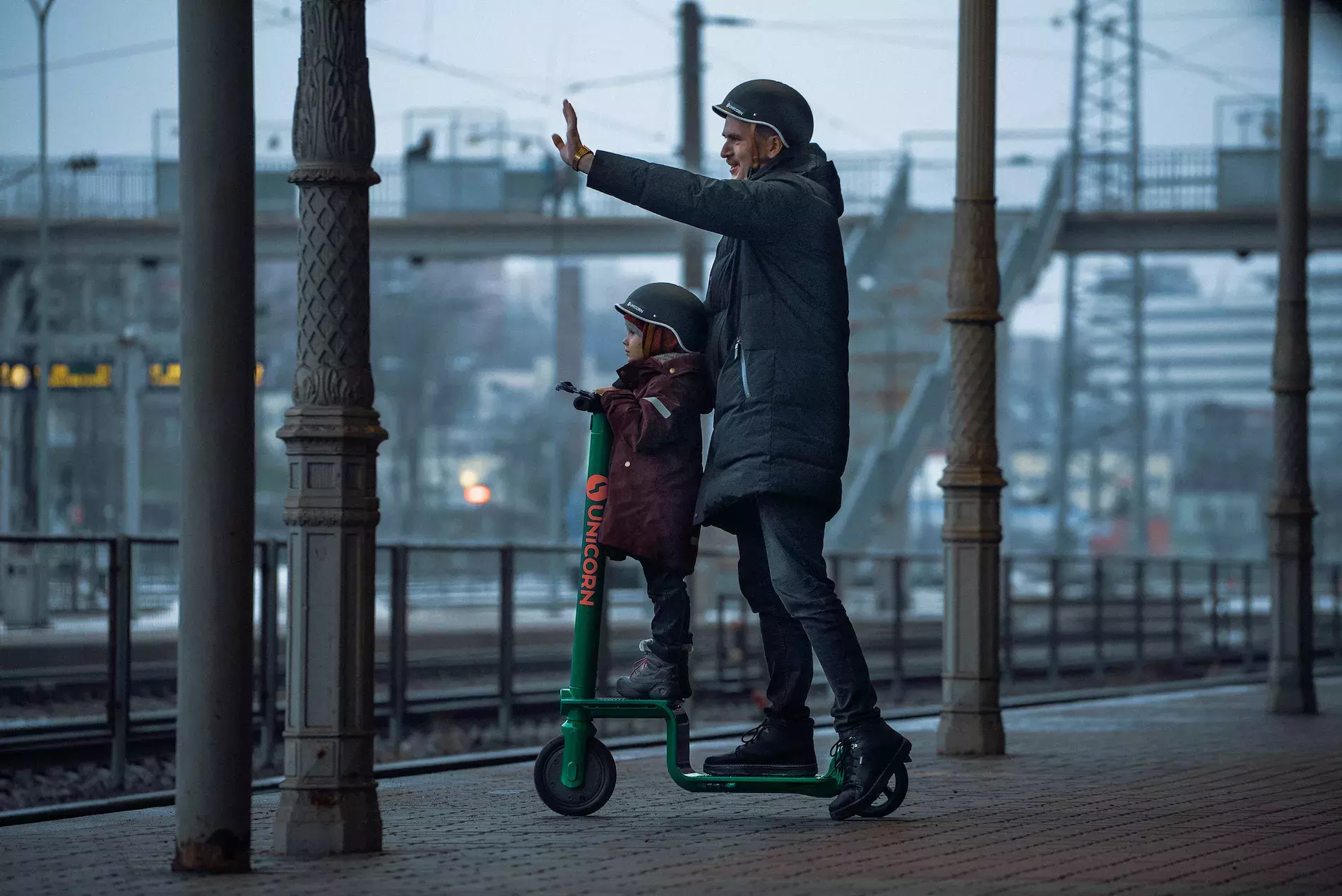 Industrial Design and Brand Identity for Unicorn Scooters