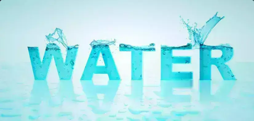 Water Text in Pixelmator