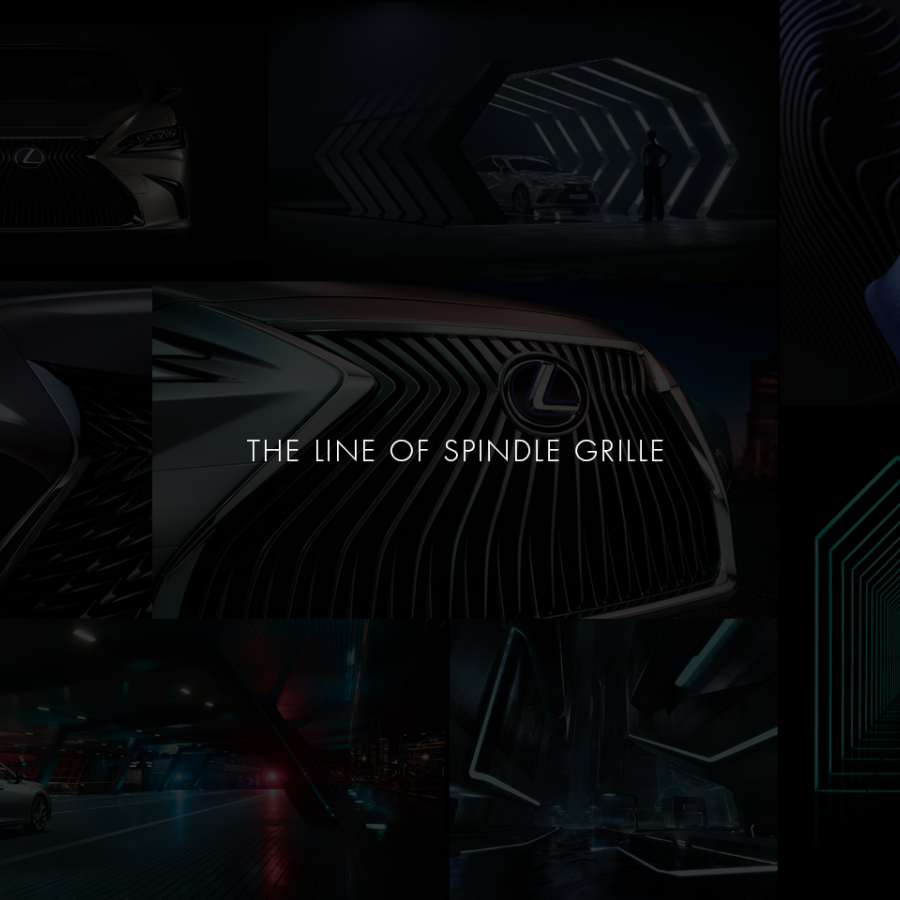 Concept Design for Lexus ES300H Car UI