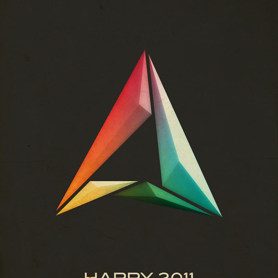 Abduzeedo 2011 Poster in Illustrator and Photoshop