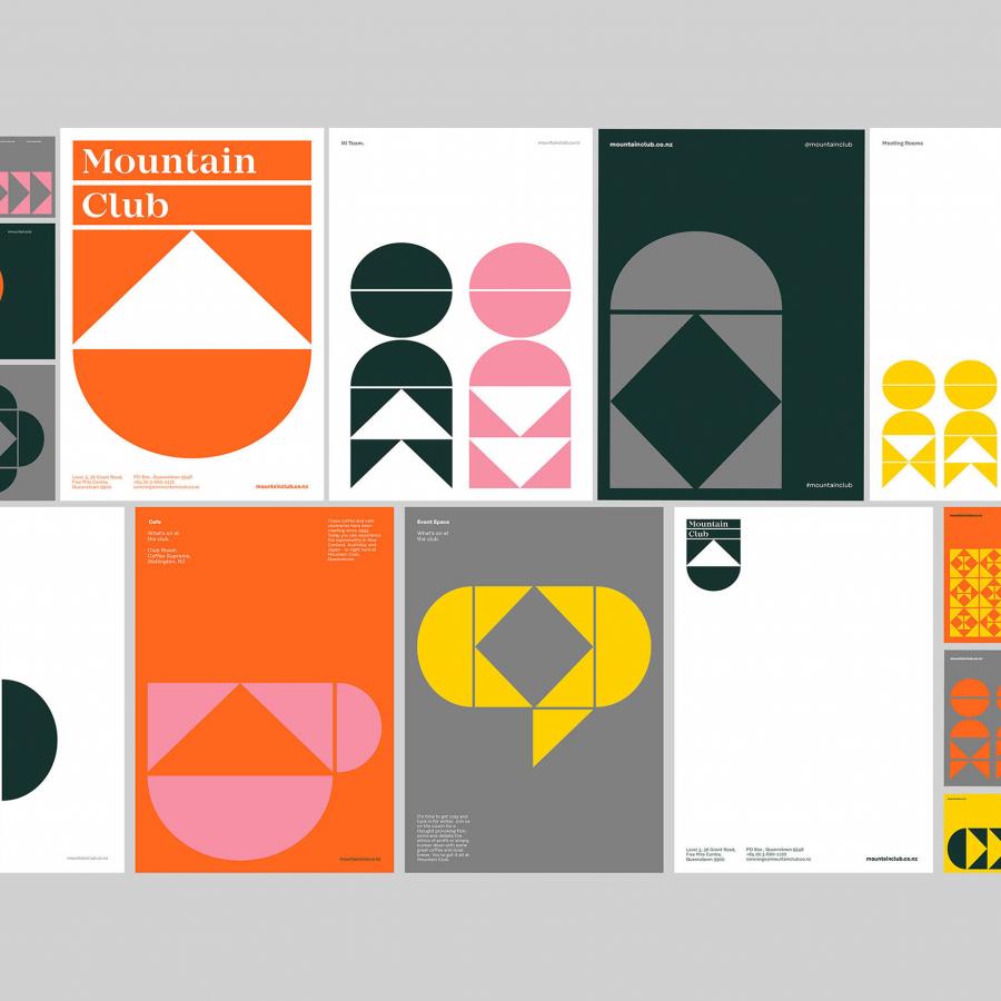 Mountain Club Branding and Visual Identity