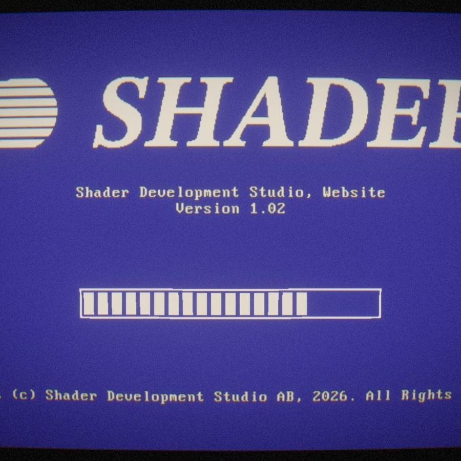 Shader studio interactive web design WebGL 3D experience