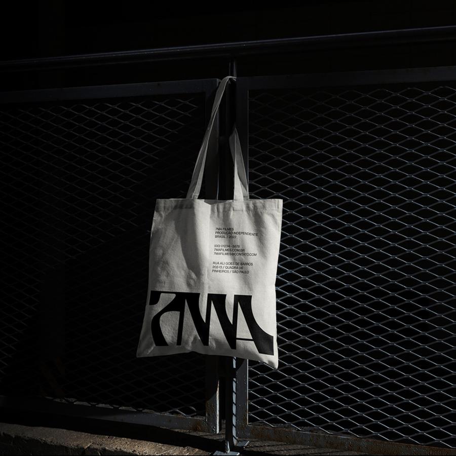 7MA Filmes film branding custom logotype identity system