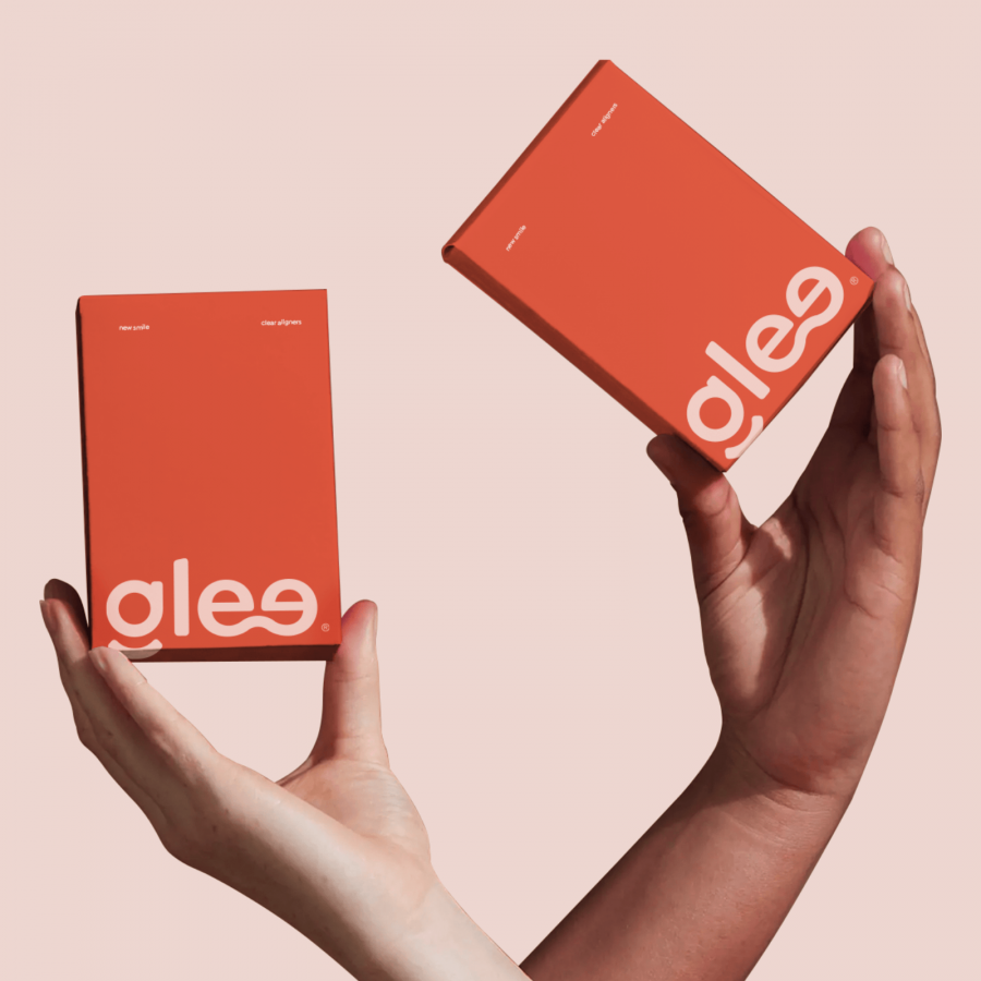 Glee brand identity packaging boxes by Ahmed Yossry