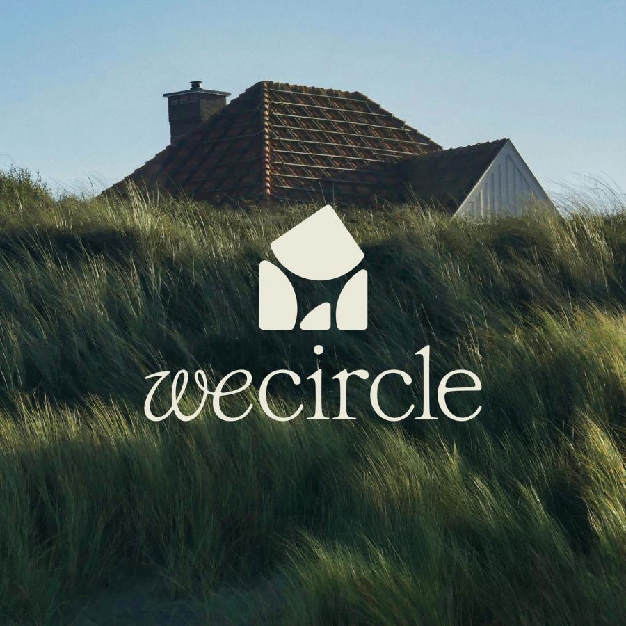 wecircle visual identity brand mark by +Stüdyo
